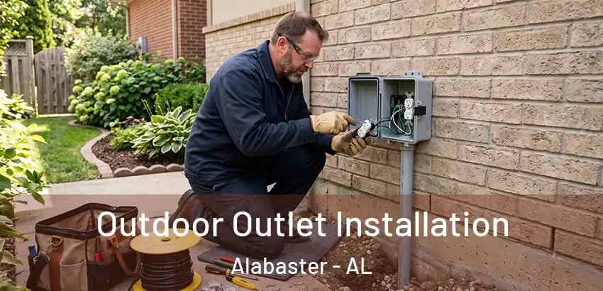  Outdoor Outlet Installation Alabaster - AL