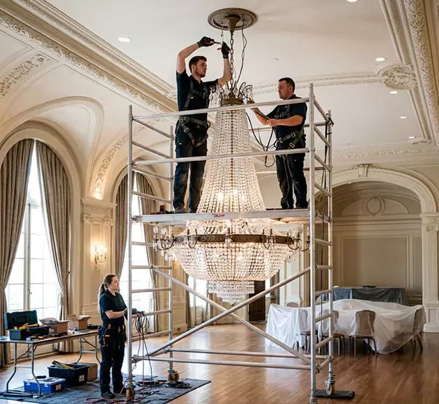 Professional Chandelier Installation: Your Local Fixture Team in Alabaster, AL